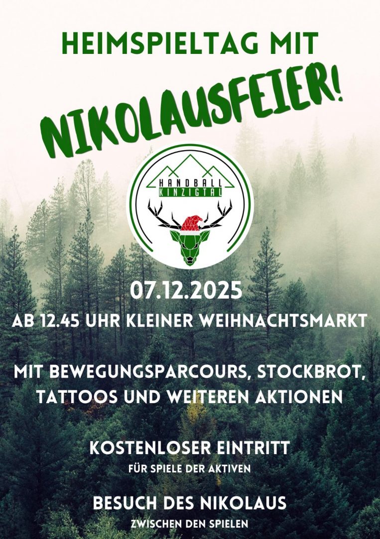 NikolausFeier Einladung 2025