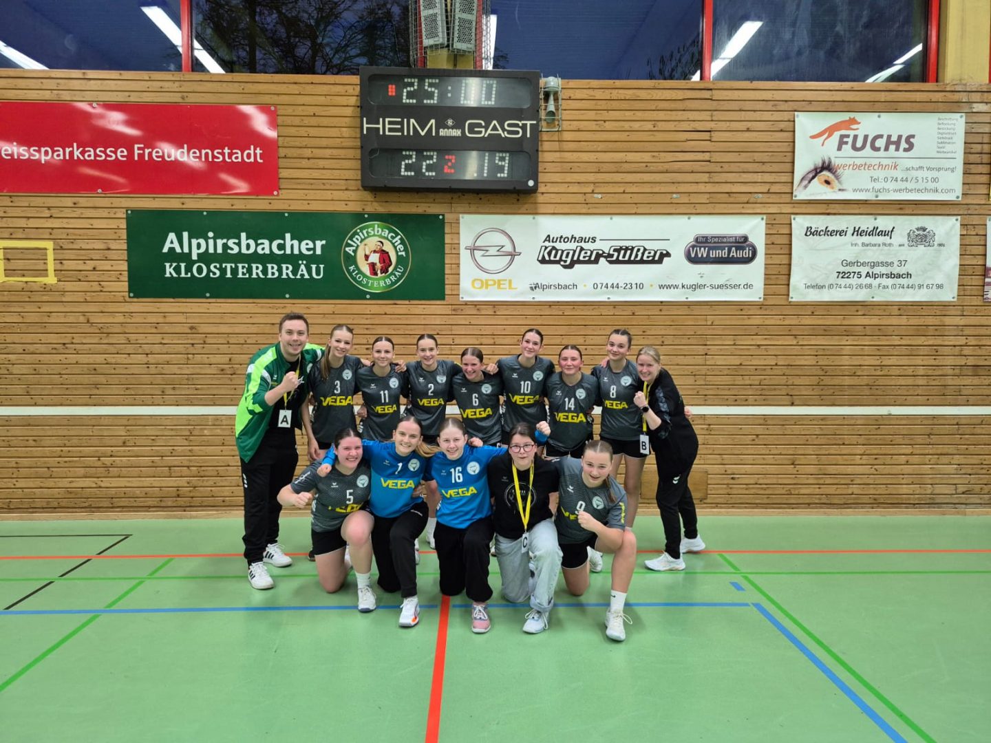 Hart erkämpfter Sieg